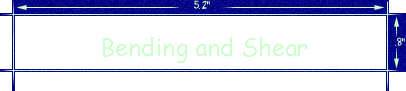 Bending and Shear