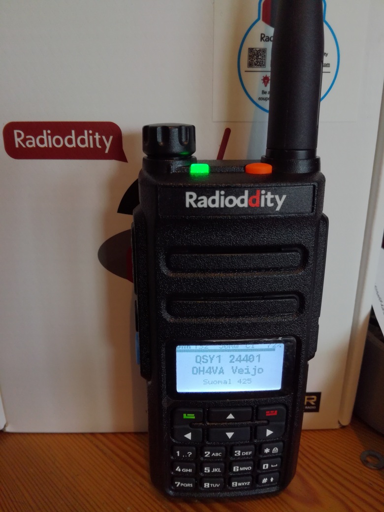 OH7FES TYT DMR MD-2017 Radioddity GD-77 OpenSpot