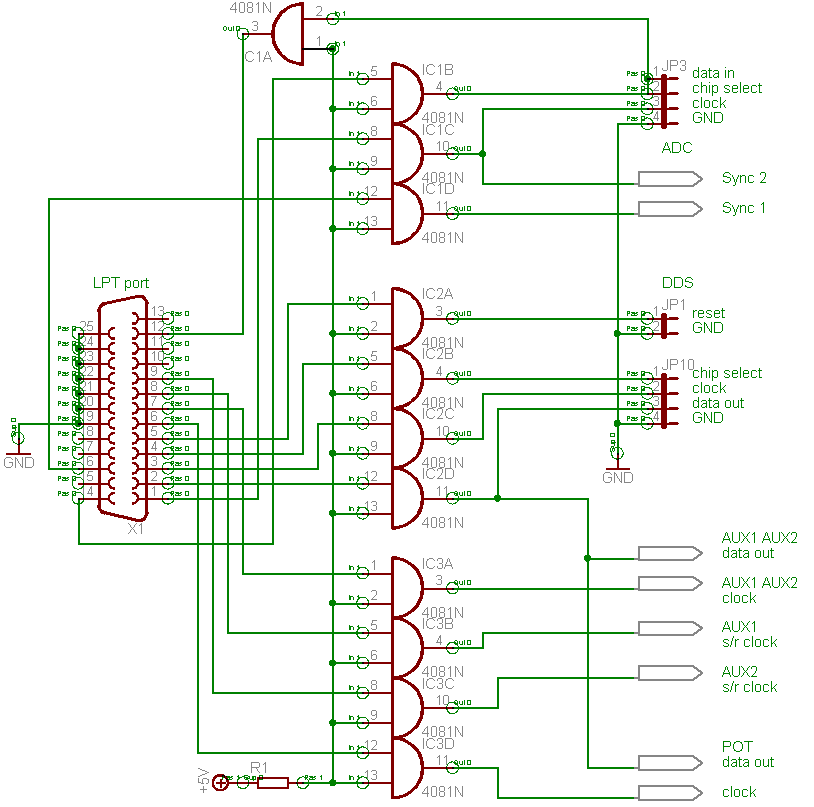 Jtag схема подключения