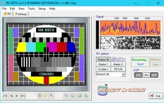 FREEWARE RXSSTV (ideal for RX ISS images etc.)