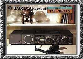 Kenwood TS-120 tranceiver. Click the pic for more
