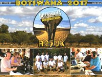 A25UK  -  CW - SSB Year: 2016, 2017 Band: 12, 15, 17, 20m