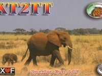 XT2TT  -  CW - SSB Year: 2013 Band: 10, 12m, 15, 17, 20m