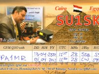 SU1SK  -  CW - SSB Year: 2000, 2001, 2010, 2011, 2012, 2016 Band: 10, 12, 15, 17m