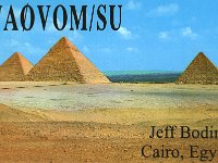 SU1/WA0VOM  -  SSB Year: 2001 Band: 10m