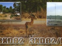 3XD02/p  -  SSB Year: 2003 Band: 10, 15, 17, 20m Specifics: IOTA AF-051 Kassa island