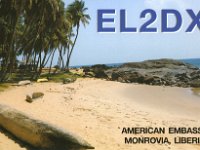 EL2DX  -  CW Year: 2008, 2009 Band: 17, 20m