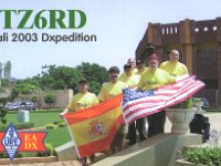 TZ6RD  -  CW - SSB Year: 2003 Band: 10, 12, 15, 17, 20m