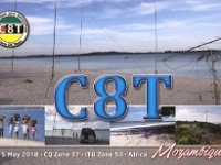 C8T  -  CW Year: 2018 Band: 15, 17m