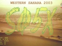 S05X  -  CW - SSB Year: 2003 Band: 10, 12, 15, 17, 30, 40m Specifics: Tifariti