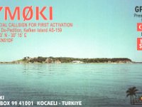 YM0KI  - SSB Year: 2001 Band: 10, 15, 20m Specifics: IOTA AS-159 Kefken island