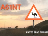 A61NT  - CW Year: 2007 Band: 17m Specifics: Emirate of Dubai