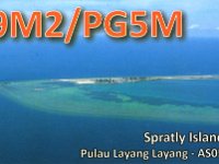 9M2/PG5M  - CW Year: 2007 Band: 30m Specifics: IOTA AS-051 Layang-Layang island