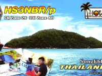 HS3NBR/p  - CW Year: 2017 Band: 20m Specifics: IOTA AS-145 Maeo island