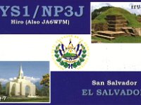 YS1/NP3J  - CW - SSB Year: 2013, 2014 Band: 10, 15m