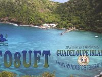 TO8UFT  - CW Year: 2014 Band: 10, 15m Specifics: IOTA NA-102 Basse-Terre island