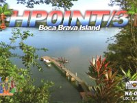 HP0INT/3  - CW - SSB Year: 2013 Band: 15, 17m Specifics: IOTA NA-071 Boca Brava island