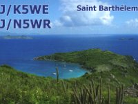 FJ/K5WE | FJ/N5WR  - CW Year: 2013 Band: 12, 15, 17, 20, 30m | 10m Specifics: IOTA NA-146 mainland Saint Barthelemy