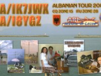 ZA3/I8YGZ  - CW Year: 2006 Band: 30m Specifics: ARLHS ALB-003 Kepi I Treporteve lighthouse