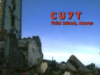 CU7T  - CW Year: 2008 Band: 17, 30m Specifics: IOTA EU-175 Faial island