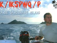 TK/IK5PWQ | TK/IK5PWQ/p  - CW | CW - SSB Year: 2006 Band: 30, 40, 80m | 20m Specifics: IOTA EU-014 mainland Corsica | IOTA EU-104 Grande Sanguinaire island