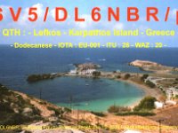 SV5/DL6NBR/p  - SSB Year: 2001 Band: 20m Specifics: IOTA EU-001 Karpathos island