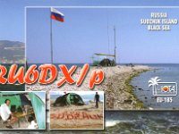 RU6DX/p  - CW Year: 2006 Band: 17, 20m Specifics: IOTA EU-185 Sudzhuk island
