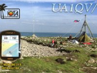 UA1QV/1  - CW Year: 2007 Band: 17, 20, 30m Specifics: IOTA EU-160 Chaichiy island