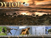 OY1OF  - SSB Year: 2013, 2015, 2017 Band: 10, 15, 17m Specifics: IOTA EU-018 Streymoy island