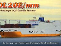 DL2OE/mm  - CW Year: 2019 Band: 17m Specifics: Maritime mobile