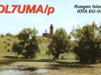 DL7UMA/p  - SSB Year: 2000 Band: 10m Specifics: IOTA EU-057 Ruegen island