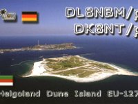DL8NBM/p  - CW Year: 2009 Band: 20, 30, 40m Specifics: IOTA EU-127 Helgoland-Duene island