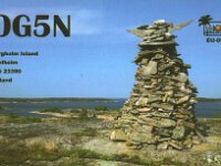 OG5N  - CW Year: 2014 Band: 20m Specifics: IOTA EU-096 Bergholm island