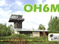 OH6M  - CW - SSB Year: 2005 Band: 17, 20m Specifics: IOTA EU-101 Molpe island