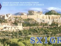 SX1GR  - CW Year: 2012 Band: 17, 30m Specifics: Acropolis, Athens