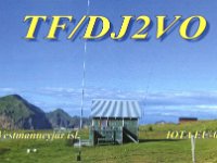 TF/DJ2VO  - CW Year: 2008 Band: 17, 30m Specifics: IOTA EU-071 Heimaey island