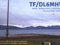 TF/DL6MHW  - CW Year: 2019 Band: 20, 40, 80m Specifics: IOTA EU-021 mainland Iceland