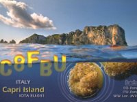 IC8FBU  - CW Year: 2012 Band: 20m Specifics: IOTA EU-031 Capri island
