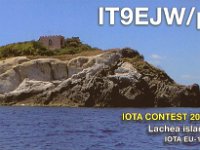 IT9EJW/p (F)  - SSB Year: 2010 Band: 20m Specifics: IOTA EU-166 Lachea island