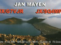 JX/G7VJR | JX/SQ4MP  - CW Year: 2008 Band: 17, 20, 30m Specifics: IOTA EU-022 mainland Jan Mayen