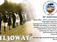 YL30WAY  - CW - SSB Year: 2019 Band: 10, 12, 15, 17, 20, 30, 40, 60m