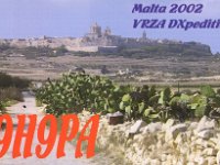 9H9PA  - CW - SSB Year: 2002 Band: 10, 12, 15, 17, 20, 30m Specifics: IOTA EU-023 mainland Malta