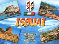 IS0UAI  - CW Year: 2007, 2008 Band: 12, 17, 30m Specifics: IOTA EU-024 mainland Sardinia