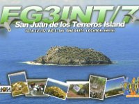 EG3INT/7  - CW - SSB Year: 2013 Band: 15, 17, 20, 30m Specifics: IOTA EU-152 San Juan de Los Terreros island