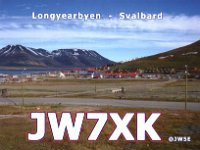 JW7XK  - SSB Year: 2013 Band: 20m Specifics: IOTA EU-026 Spitsbergen island