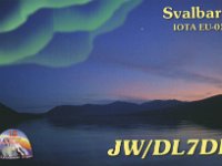 JW/DL7DF  - CW Year: 2016 Band: 20m Specifics: IOTA EU-026 Spitsbergen island