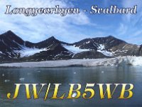 JW/LB5WB  - CW Year: 2016 Band: 20m Specifics: IOTA EU-026 Spitsbergen island