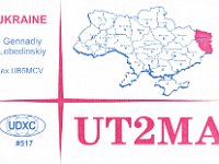 UT2MA  - CW Year: 2005 Band: 17m Specifics: Luhansk Oblast, Donbas region