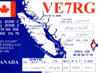 VE7RG  - CW Year: 2000 Band: 10m Specifics: IOTA NA-036 Vancouver island