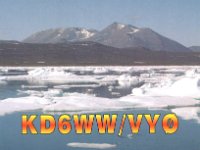 VY0/KD6WW  - CW Year: 2004 Band: 20m Specifics: IOTA NA-130 Qikiqtarjuaq island